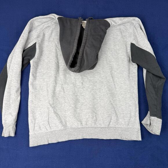 Montreal Canadiens NHL Hoodie Gray Logo Pullover Hockey Fan Men Size L Athletic - Picture 3 of 9